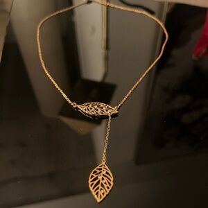 Collier gold inoxydable